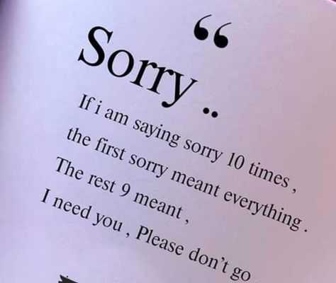 Cute Ways To Say Sorry, Writing Cheat Sheet, Sorry Letter, Ways To Say Sorry, Blue Whisper, Please Dont Go, Say Sorry, You Are My Friend, Cute Quotes For Him