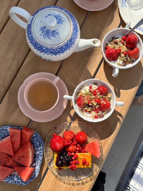 Summer Mornings Aesthetic, Early Summer Morning Aesthetic, Summer Breakfast Aesthetic, Sweden Breakfast, Sunny Morning Aesthetic, Summer Morning Aesthetic, Dash Breakfast, Summer Reset, Tropical House Music