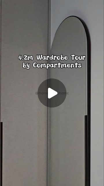 🏠 Home Swee Home on Instagram: "I have always wanted a biggggg wardrobe to fit all my clothes, so this is literally a ✨️dream✨️ come true! 🤩 Each compartment was carefully customised according to our needs and habits.

Compartment 1:
3 equally spaced out poles for crop tops, shorts and skirts + accessory trays on the cabinet door 

Compartment 2:
Hidden dressing table with mirror and multiple storage spaces

Compartment 3:
Single pole for long dresses + 3 slim drawers for belts and other accessories 

Compartment 4:
Two equally spaced out poles for ourterwear and knee-length dresses

Compartment 5:
The husb's side. Top pole for shirts, bottom pole for pants + middle slim drawer for accessories

Compartment 6:
Single pole to air "worn but not so dirty clothes", 2 drawers for bedsheets, bo Long Mirror Dressing Table With Storage, Hidden Mirror Dressing Table, Dressing Table Ideas Modern Full Mirror, Hidden Dressing Table In Wardrobe, Hidden Dressing Table, Wardrobe Dressing Table, Dressing Table With Mirror, Long Mirror, Full Mirror