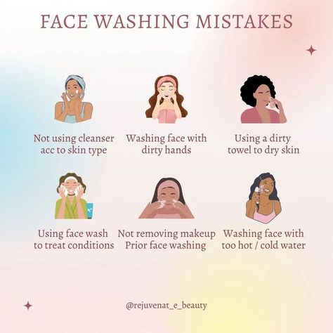 Proper Skin Care Routine, Skincare Mistakes, Skin Facts, Healthy Life Hacks, Skin Advice, Dirty Hands, Face Washing, Serious Skin Care, Washing Face