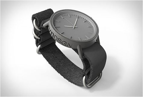 RVNDSGN WATCHES 3d Printed Watch, Watches Design, 3d Printing Fashion, Grey Watch, 3d Printing Art, Titanium Watches, 3d Printed Objects, Tic Toc, Watch Dial