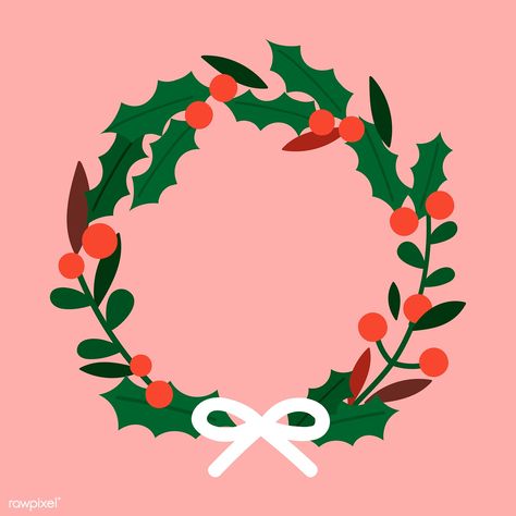 Traditional Christmas Presents, Christmas Wreath Illustration, Christmas Reef, Advertisement Banner, Christmas Widgets, Yule Christmas, Christmas Candy Cane Decorations, Ads Template, Fresh Christmas Wreath