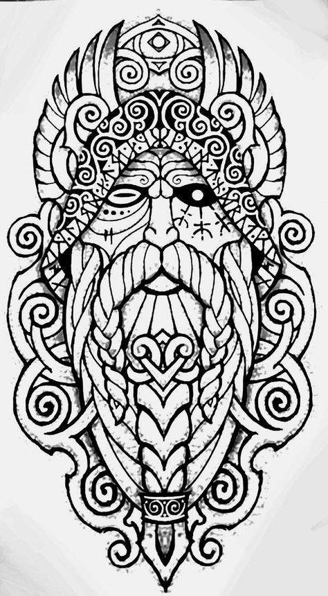 Asatru Tattoo, Nordic Artwork, Viking Drawings, Viking Tattoos For Men, Norse Mythology Tattoo, Scandinavian Tattoo, Viking Tattoo Symbol, Viking Tattoo Sleeve, Minimalist Tattoo Ideas