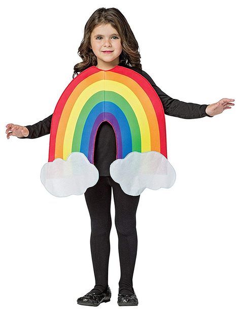 Rasta Imposta child’s rainbow costume. Rainbow Costume, Leprechaun Costume, Rainbow Costumes, Rainbow Theme Party, Unique Costumes, Funny Costumes, Girl Rainbow, Rainbow Theme, Halloween Fancy Dress