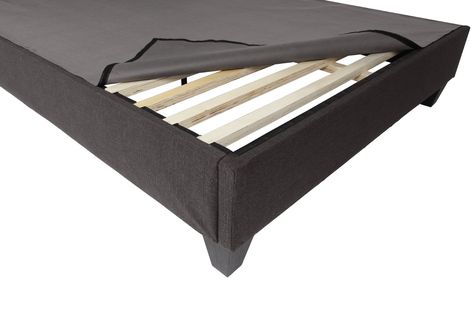 Tedrow Upholstered Bed Frame Twin Platform Bed Frame, Fabric Bed Frame, Modern Platform Bed, Caned Headboard, Twin Platform Bed, Twin Bed Frame, Mattress Support, Contemporary Bedroom Decor, Modern Bedroom Decor