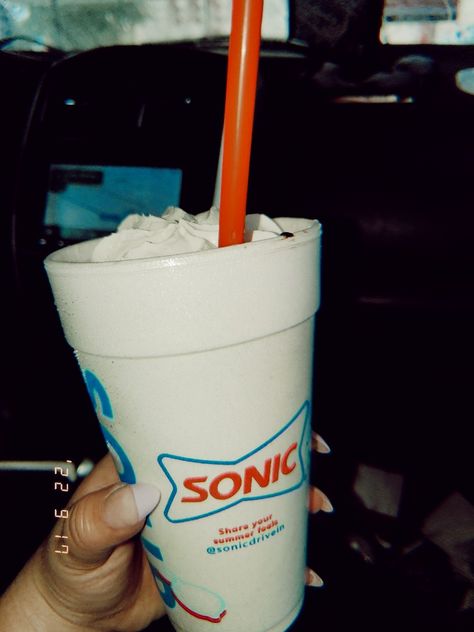 Sonic Milkshake, Sonic Fast Food, Friend Vibes, Big Lil, Milkshakes, Food Design, Sonic, Drinks, Collage