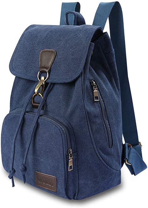 Amazon.com: Qyoubi Canvas Fashion Backpacks Purse Casual Outdoor Shopping Daypacks School Rucksack Hiking Travel Multipurpose Bag Navy Blue : Clothing, Shoes & Jewelry Purse Casual, School Rucksack, Outdoor Shopping, Blue Clothing, Multipurpose Bag, Hiking Trip, Backpack Purse, Fashion Backpack, Shoes Jewelry