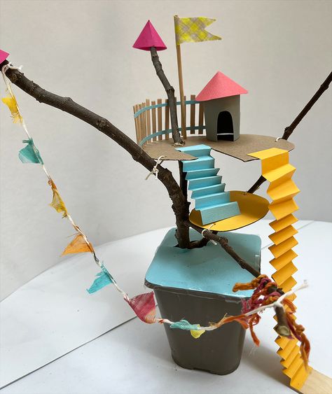 Summer Camp Themes, Sculpture Art Projects, Transformation Project, Christmas Art Projects, Preschool Projects, Geometric Shapes Art, Sculpture Projects, Doll Home, Cardboard Art