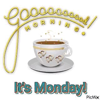 Monday Morning Gif, Monday Gif, Happy Weekend Images, Good Monday Morning, Good Monday, It's Monday, Morning Gif, Beautiful Greeting Cards, Good Morning Good Night