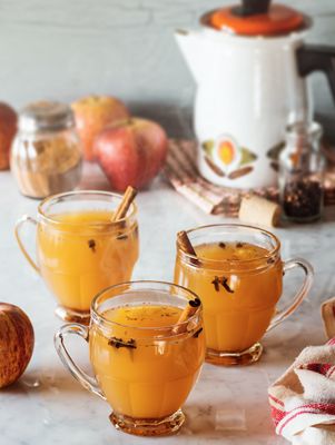 Hot Mulled Cider Recipe, Hot Apple Cider Cocktail, Orange Peel Recipe, Mulled Cider Recipe, Cinnamon Cocktail, Hot Spiced Cider, Toddy Recipe, Homemade Liquors, Cider Drinks