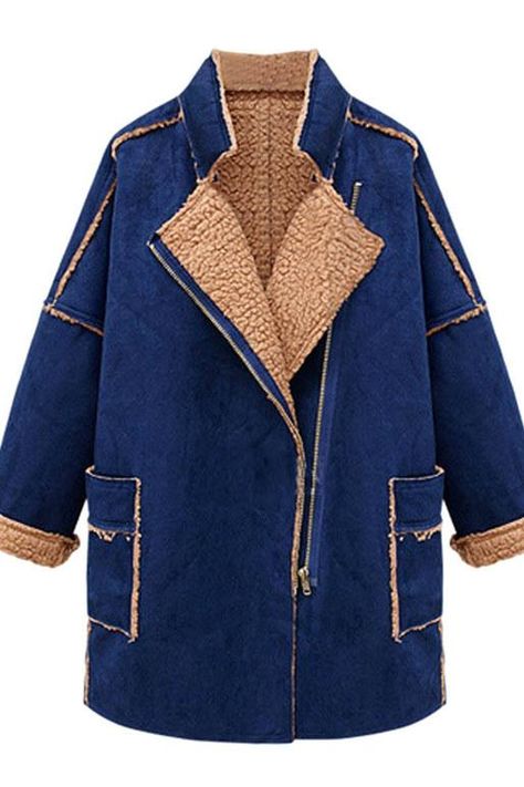 Boyfriend Coat, Fluffy Coat, Chic Coat, Cozy Coats, Suede Coat, Fall Coat, Parka Coat, Denim Coat, Fall 2015