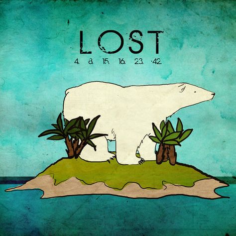 "It's a polar bear." #LOST Lost Series, Lost Tv Show, Lost Forever, Lost Art, Lost Love, Best Tv Shows, Best Shows Ever, Original Drawing, Movies Showing