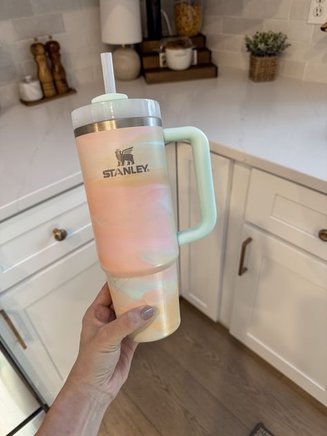 The cutest Stanley I’ve ever seen! Added to cart so fast 👏🏼 favorite water bottle Stanley quencher 30oz. Follow comestayawhile for more authentic, affordable DIY home renovations, bathroom remodel, home decor, fashion picks, beauty favorites, humor, parenting, lifestyle and more. Stanley cups for mom's on the go.Mom must have multi color stanley cup.Amandalovesamazon shops for budget friendly neutral, modern farmhouse home decor, mom on the go beauty products, and working mom fashion styles. Neutral Modern Farmhouse, Working Mom Fashion, Diy Home Renovations, Stanley Cups, Modern Farmhouse Home Decor, Modern Farmhouse Home, Mom Fashion, Stanley Quencher, Home Renovations