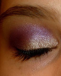 Gold and Purple Purple Elf, Elf Eyeshadow Palette, Gold Eyeshadow Looks, Purple Makeup Looks, Eye Ideas, Elf Eyeshadow, Gold Eye Makeup, Purple Eye Makeup, Bronze Makeup