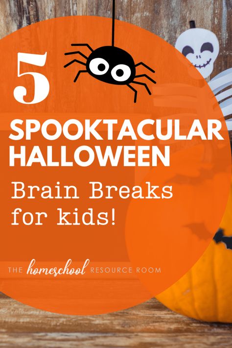 Halloween Brain Breaks: 5 Spooktacular Activities Brain Breaks Elementary, Origin Of Halloween, Halloween Facts, Spooky Movies, Spooky Stories, Brain Gym, Nonverbal Communication, Spooktacular Halloween, Body Awareness