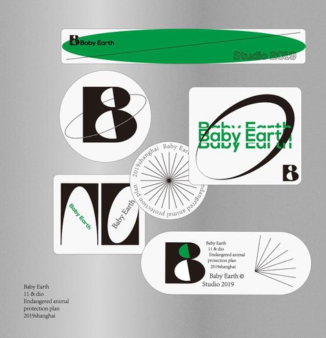 Baby earth :: Behance Desain Editorial, Graphic Motif, Minimalist Business Logo, Vi Design, Visual Branding, Minimalist Business, Tag Design, Modern Branding, Photo Images