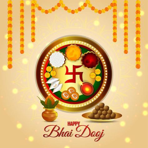 Bhai Dooj Wishes, Happy Bhai Dooj, Bhai Dooj, Indian Family, Celebration Background, Festival Background, 10% Happier, Festival Celebration, Indian Festivals