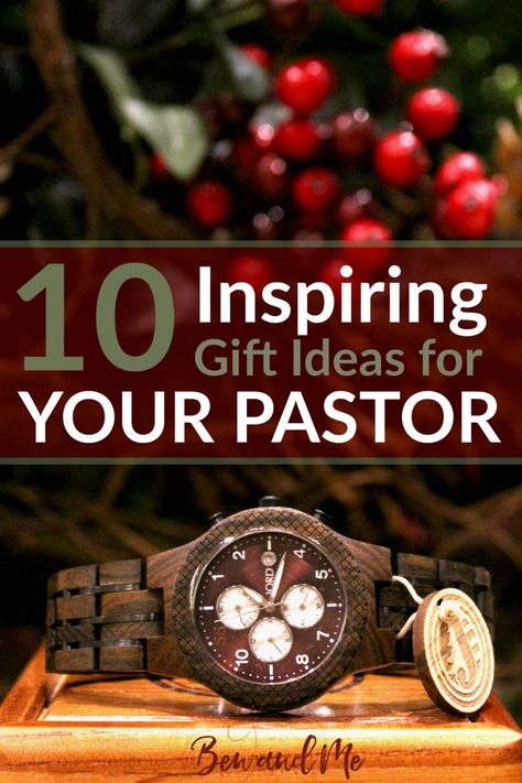 I have a list of some great gift ideas for your pastor. No Bibles, commentaries, and other "pastoral" gifts are included. He has enough of those already! Gifts For Pastors Family, Gift Basket For Pastor And Wife, Pastor Anniversary Gift Ideas, Pastor Christmas Gift Ideas, Pastor Retirement Gift, Pastor Gift Basket Ideas, Pastor Gifts Ideas, Ideas For Pastor Appreciation Month, Pastor Birthday Ideas