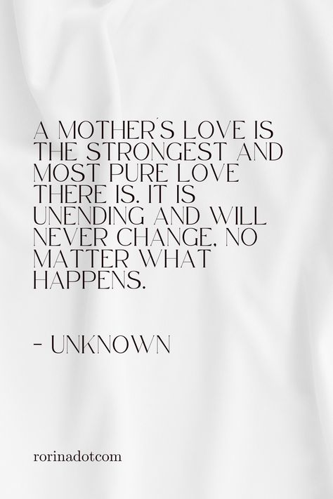 A mother's unconditional love is unmatched; it truly knows no bounds. True love cannot replace this and has no chance of outdoing anything a mother feels for her child. Subscribe to our page for regular updates, tap the heart button for even more interesting quotes, and share with your friends and family to spread the love. . . . #qoutes #mother #mothersday #lovequotes #purelove #qoutesoftheday #qoutesoflife Unconditional Love Quotes No Matter What, A Mother’s Love, No Love Like A Mothers Love Quotes, Protector Quotes, Sacrifice Quotes, Momma Mia, Love You Mom Quotes, A Mothers Love, Unconditional Love Quotes