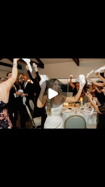 AZ Wedding & Event Planner | Abby on Instagram: "It’s T-shirt tiiiiime 📢 Rally towels and a t-shirt toss led by @amanijaeent made for the grandest of entrances at Kathleen and Reilly’s wedding, give it up for The Goulets! 👏 Photographer: @theshepardsphoto DJ: @amanijaeent Venue: @wrigleymansion_events Hair: @suitedeelux Makeup: @makiajbeauty Dress: @marieebridalscottsdale Alterations: @suzannessewingservice Menswear: @theblacktux #tshirttoss #weddingbranding #grandentrance #weddingentrance #weddingtshirt #weddingrallytowels" T Shirt Toss At Wedding, Rally Towel Wedding, Tshirt Toss Wedding, T Shirt Toss Wedding, Church Exit Wedding Ideas, Wedding Rally Towels Cute Ideas, Sweats Wedding Exit, Wedding Rally Towels, Wedding Tshirts