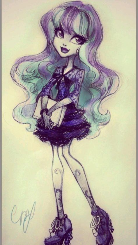 Monster High Twyla Fanart, 13 Wishes Monster High, Twyla Monster High, Monster High Twyla, 13 Wishes, Monster High Boys, Monster High Pictures, Moster High, Art Kawaii