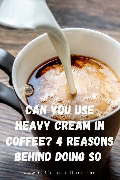 Can You Use Heavy Cream in Coffee (1) Homemade Creamer For Coffee Heavy Cream, Creamer Recipe Heavy Cream, Heavy Cream Creamer, Keto Coffee Creamer Heavy Cream, Heavy Cream In Coffee, Coffee Creamer Recipe Heavy Cream, Keto Recipes With Heavy Cream, Uses For Heavy Whipping Cream, Heavy Cream Coffee Creamer