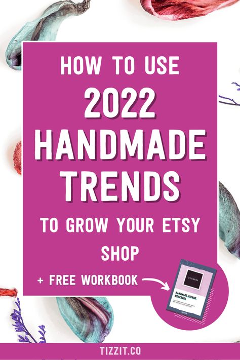 Craft Trends, Trending Crafts, What Is Trending Now, Free Workbook, Business Trends, Selling Art Online, Craft Markets, Increase Sales, Etsy Business