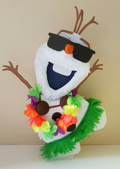 Piñata Olaf Olaf Pinata, Pinata Diy, Elsa Birthday Party, Frozen Party Decorations, Birthday Pinata, Disney Frozen Party, Piñata Ideas, Frozen Themed Birthday Party, Diy Pinata