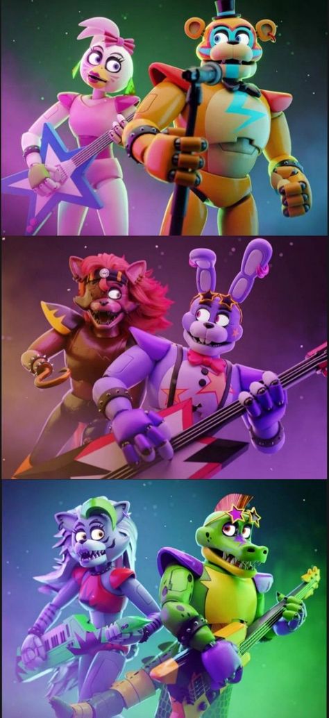 Fnaf Monty X Roxanne, The Glamrocks Fanart, Five Nights At Freddy Wallpaper, Fnaf Glamrock Animatronics, Five Nights At Freddy's Security Breach Wallpaper, Fnaf Glamrock Bonnie Fanart, Fnaf Glamrock Ballora, Glamrock Bonnie X Monty, Fnaf Sb Glamrock Bonnie