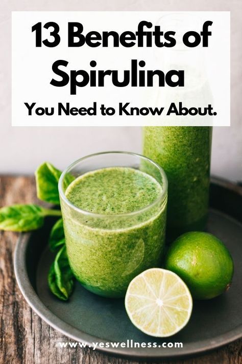 Spirulina can boost your nutrient intake, improve your heart health, and deeply cleanse your body. Learn how you can add spirulina to your diet today! #spirulinarecipe #spirulinabenefits #spirulinasmoothie #spirulinasideeffects #whatisspirulina #howtousespirulina #spirulinanutritionfacts Spirulina Benefits, Spirulina Recipes, Leaf Health, Easy Healthy Smoothie Recipes, Superfood Drinks, Spirulina Smoothie, Green Superfood Powder, Easy Healthy Smoothies, Lactose Free Diet