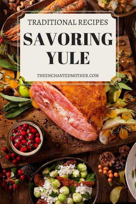 Get ready for a feast that brings the Yule cheer in every bite! 🎄 We've got an enchanting menu of scrumptious treats to make your Yule celebration the talk of the season. Dive in and start exploring the best Yule dinner ideas! ✨ #yuledinner #yuledinnerideas #yuledinnerrecipes #yuledinnerrecipeswintersolstice #yuledinnerrecipespagan #yuledinnerpagan #yuledinnerham #yuledinnerwintersolstice Yule Bread Recipes, Yule Dishes, Yule Treats, Yule Baking Recipes, Pagan Yule Recipes, Yule Feast Recipes, Yule Food Winter Solstice Recipes For, Yule Feast Ideas, Yule Bread