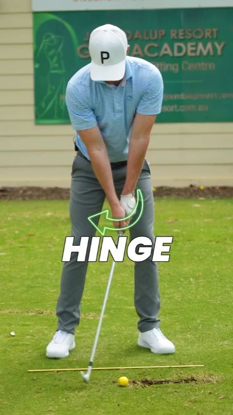 Kerrod Gray | Stop making it HARD ⚠️ 👉 The golf backswing can be simplified into 3 main parts. 1️⃣ HINGE your wrists to load the club ready for the… | Instagram Golf Backswing, Golf Basics, Golf Chipping Tips, Golf Techniques, Golf Inspiration, Golf Chipping, Golf Videos, Golf Drills, Golf Tips For Beginners