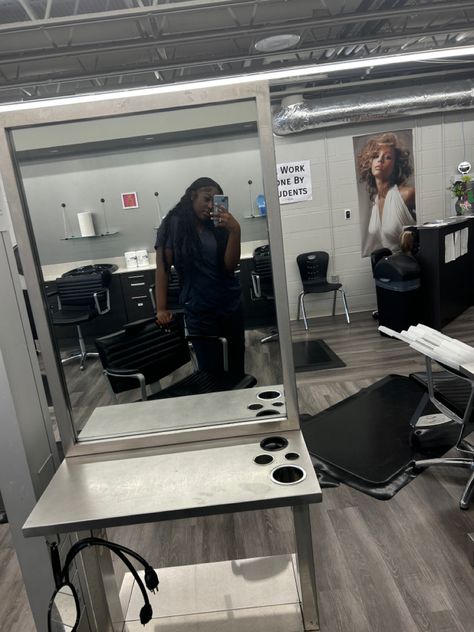 Licensed Cosmetologist, Cosmetology Graduation Pictures, Cosmetology School Aesthetic, Cosmetology Graduation, Beauty Job, Cosmetology License, Cosmetology Student, Future Vision, Hair School