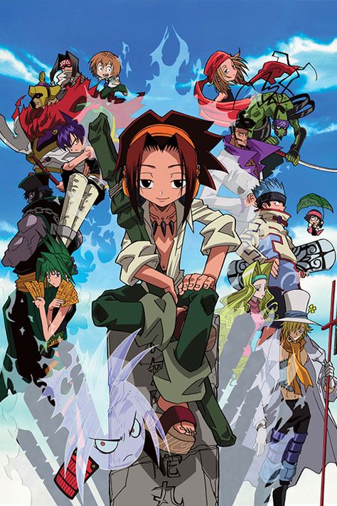 King Picture, Comic Manga, Shaman King, King Art, Old Anime, Anime Tattoos, Character Creation, Anime Shows, Anime Style