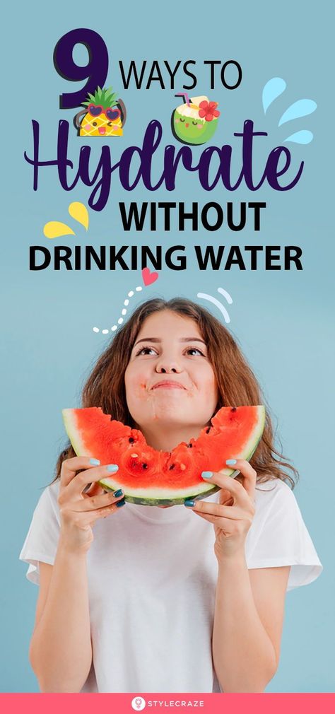 Ways To Stay Hydrated, Hydrating Foods, Water Hydration, Drink Enough Water, Hydrating Drinks, Healthy Advice, Health Planner, Healthy Routine, Health Journey