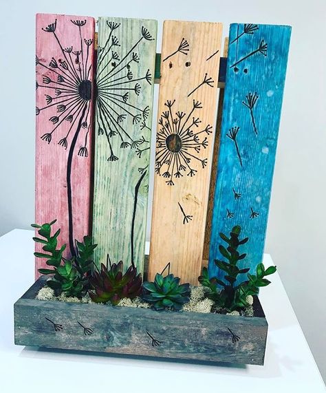 Pallet Artwork, Pallet Crafts, Pallet Painting, Art On Wood, Pallet Art, Simon Says Stamp, Simon Says, Diy Wood Projects, Tim Holtz