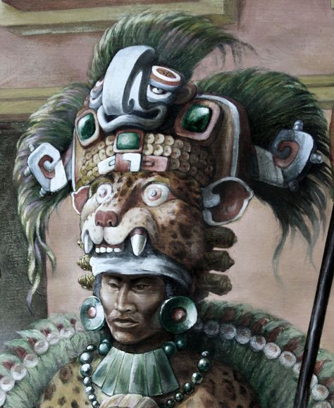 Jaguar Warrior, Monte Alban, Aztec Artwork, Ancient Mexico, Mexican Stuff, Folklore Mythology, Chicano Art, Ancient Civilizations, Outer Space