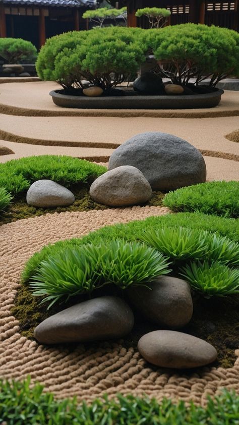 Transform your space with serene Zen garden ideas that incorporate Japanese design elements Discover small modern designs for both indoor and outdoor meditation spaces Get inspired with DIY backyard Japanese garden ideas Front Yard Zen Garden, Backyard Japanese Garden, Zen Trädgård, Outdoor Meditation Space, Outdoor Zen Garden, Japanese Garden Ideas, Japanese Trees, Zen Garden Ideas, Japanese Gardens Design Ideas