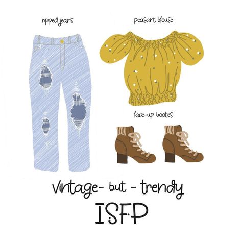 ISFP Style Isfp Fashion, Isfp Moodboard, Isfp Style, Isfp Outfit, Isfp Aesthetic, Mbti Funny, Isfp Personality, The Concept Wardrobe, 12 Blueprints