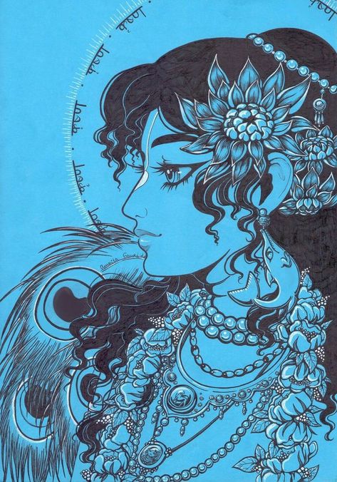 Krsna Wallpaper, Krishna Drawing, Beautiful Art Paintings, Hinduism Art, Vedic Art, Goddess Artwork, Indian Folk Art, Radha Krishna Art, Krishna Painting