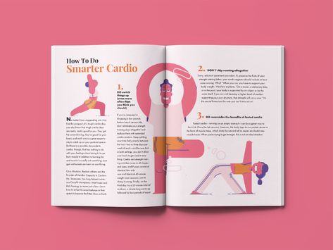 Editorial Illustration Magazine, Mises En Page Design Graphique, 잡지 레이아웃, Logos Ideas, Booklet Design, Magazine Layout Design, Magazine Illustration, Magazines For Kids, Publication Design