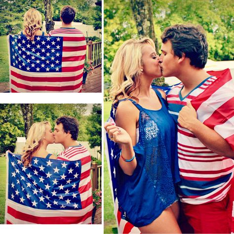 4th of July couple pics. #4thofjuly #merica July 4th Makeup, 4th Makeup, 4th Of July Couple, Girls Holiday Party, Fourth Of July Crafts For Kids, Fourth Of July Cakes, Rachel Johnson, 4th Of July Photos, Relationships Goals