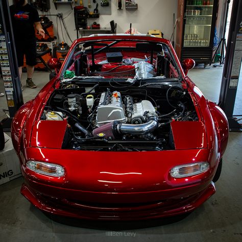 JDM Mazda Miata with K-swap - BenLevy.com Car Meet, Mazda Mx, Mazda Miata, Mazda Mx5, August 22, Jdm, Mazda, Chicago, Cars