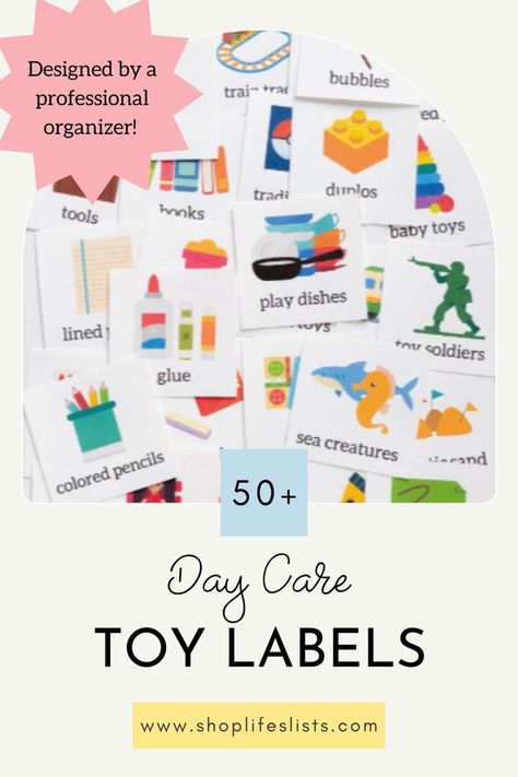 We make organizing your playroom a snap because we have thought of every category you might need and created these easy to download labels. Simply print on the paper of your choice and start using them in your toy room, storage cabinets and closets. Labels are 2.5" by 2.5". They can be used on bins, baskets, buckets or any item you can affix them too. In addition to the pre-made labels you will also get a sheet of blank labels in case you want to customize your own. Playroom Labels, Toy Room Storage, Toy Bin Labels, Toy Labels, Party Activities Kids, Printable Toys, Bin Labels, Organization Lists, Toy Room