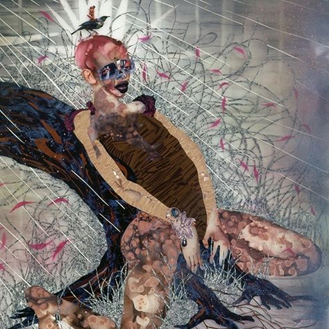 Wangechi Mutu Wangechi Mutu, Kenyan Artists, Women In Africa, African Traditions, Colonial History, African Artists, Cultural Identity, Feminist Art, Black Art