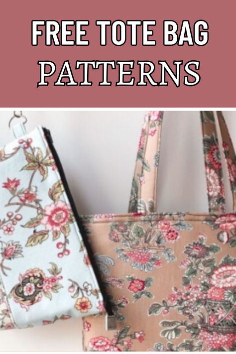 Free tote bag patterns offer crafters a range of stylish and practical designs to create their own versatile accessories. These patterns include step-by-step instructions for sewing tote bags in various sizes and styles, allowing makers to customize their creations. With options for beginners and experienced crafters alike, free tote bag patterns provide an accessible and enjoyable way to express creativity while crafting useful and fashionable accessories. Diy Purse Patterns Free, Free Bag Patterns To Sew, Easy Tote Bag Pattern Free, Small Tote Bag Pattern, Free Tote Bag Patterns, Sewing Tote Bags, Zippered Tote Bag Tutorial, Large Tote Bag Pattern, Quilted Tote Bags Patterns