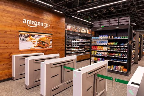 Amazon Go, Robot Restaurant, Fresh Store, Retail Concepts, Store Opening, Wall Street Journal, Retail Shop, Mua Sắm, Retail Design