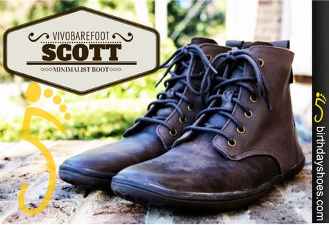 Vivo Barefoot Scott Minimalist Boot Review--Ready for Winter Minimalist Shoes Mens, Adventure Low-top Boots With Rubber Sole, Classic Low-top Outdoor Boots, Rugged Low-top Walking Boots, Bearfoot Shoes, Vivobarefoot Men Outfit, Men's Outdoor Lace-up Shoes, Vivobarefoot Shoes, Camper Boots