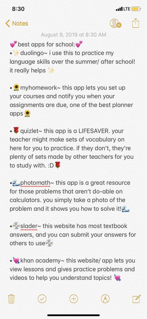 Essentials For Studying, Apps For Exam Preparation, Good Ways To Take Notes For School, How To Memories Fast, How To Get All A's In School Tips, Apps That Help With School, Online School Tips High School, Apps You Need For School, Online Journaling App