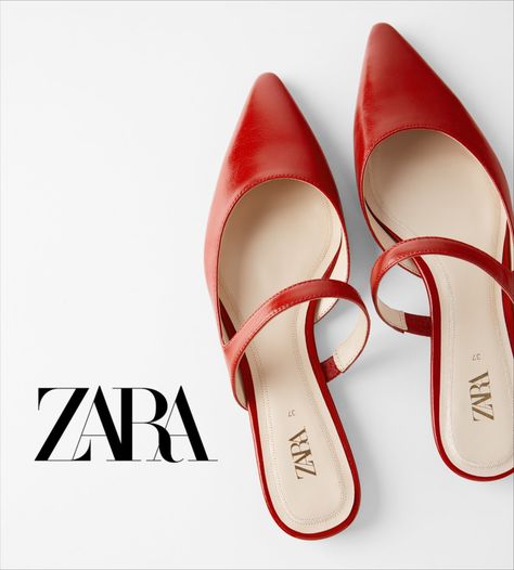 Elegant Spring Mules With Red Sole, Chic Mules With Red Sole, Chic Red Party Mules, Chic Red Mules For Party, Elegant Red Closed Toe Mules, Red Mules For Spring Party, Elegant Red Summer Mules, Red Summer Heels For Work, Chic Red Closed Toe Mules